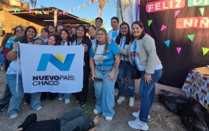 NUEVO PAÍS LLEVA ADELANTE ACCIONES POR EL MES DEL NIÑO EN DISTINTOS PUNTOS DE LA PROVINCIA 