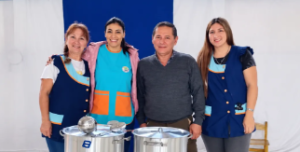 PUERTO TIROL: RAMÓN PELOZO ENTREGÓ ELEMENTOS DE COCINA AL JARDÍN MATERNAL Y DE INFANTES N° 239